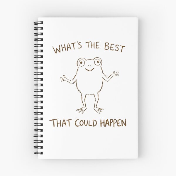 Item preview, What'S The Best That Could Happen Funny Frog Positive Humor designed and sold by RealestInternet.