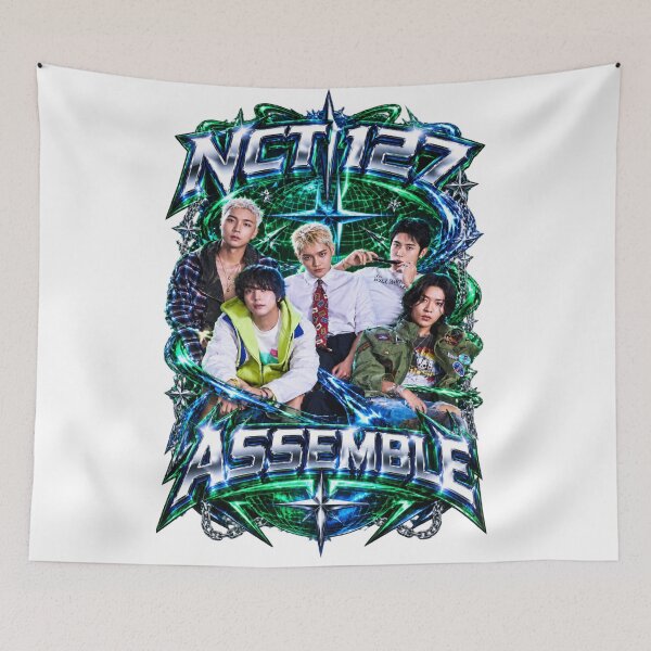 Item preview, NCT 127 Assemble Neon Matrix Cyberpunk Visual designed and sold by Valeree Store.