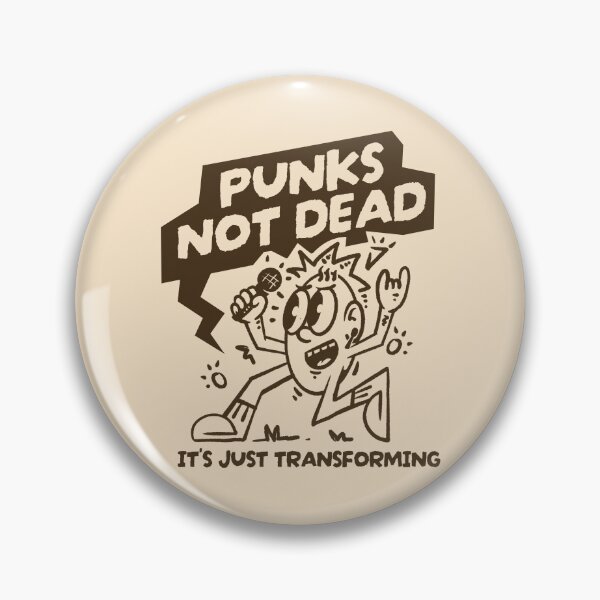 Item preview, Punks Not Dead It's Just Transforming - Vintage Cartoon designed and sold by adipra.
