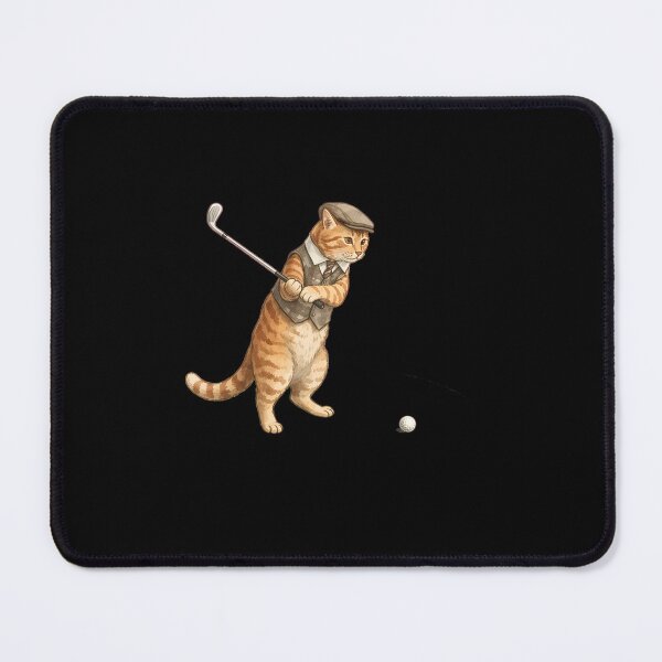 Item preview, Cat golf Player designed and sold by Dmo3HarkoArt.
