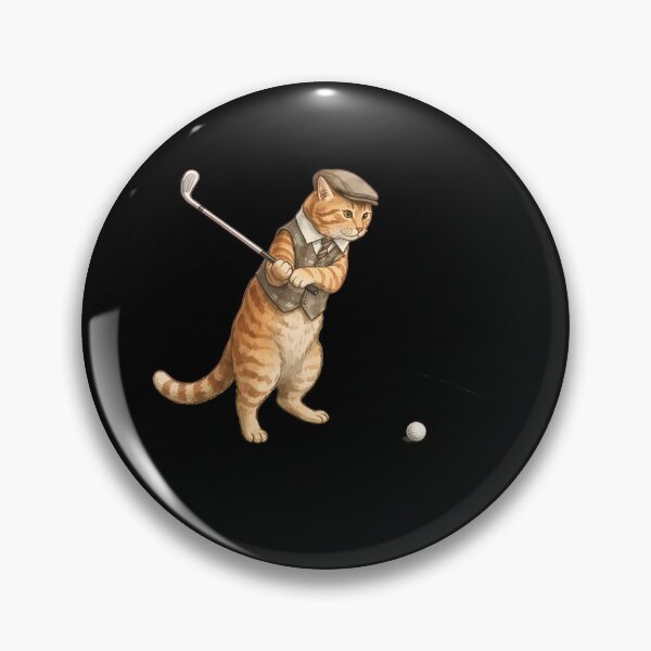 Item preview, Cat golf Player designed and sold by Dmo3HarkoArt.