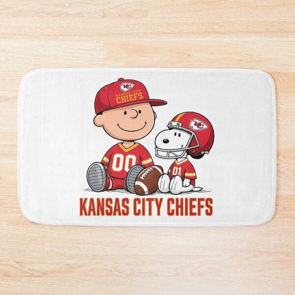Item preview, Snoopy And Charlie Kansas City Football Fan designed and sold by CaneufeyCip.
