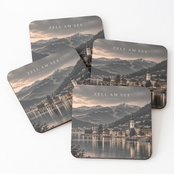 Item preview, Zell am See Cinematic Alpine Artwork designed and sold by MichaeIRellov.