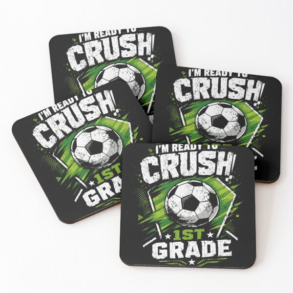 Item preview, I'm Ready To Crush! 1st Grade Soccer Student Back To School designed and sold by RetroMini2026.