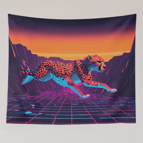 Item preview, Velocity in Sunset Grid designed and sold by ONYX Pixee.