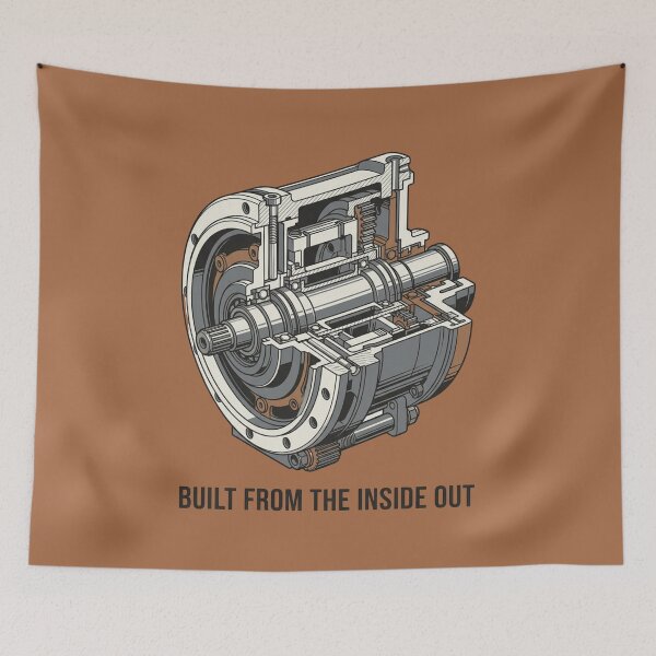 Item preview, Built From the Inside Out Mechanical Engineering designed and sold by Amr Darwish Graphic designer.