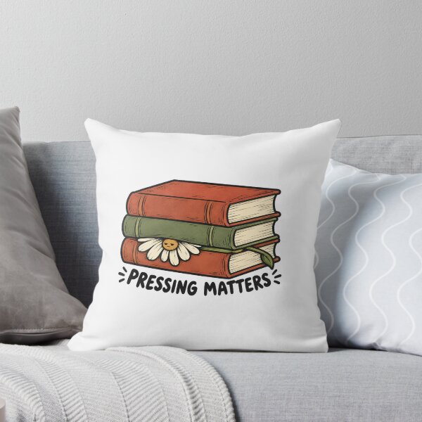 Item preview, Pressing Matters Flower Beneath Heavy Books designed and sold by vatsal28.