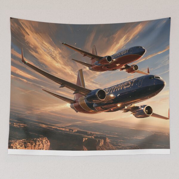 Item preview, Southwest Airlines Desert Formation  designed and sold by Skyframe Aviation.