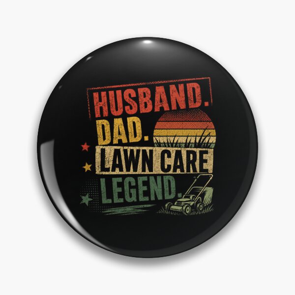 Item preview, Husband. Dad. Lawn Care Legend. Father Landscaping Mowing Gift designed and sold by RetroMini2026.