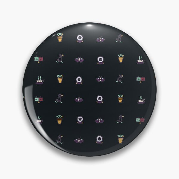 Item preview, Séance Parlor Vector Micro Icon Pattern Spiritualist Occult designed and sold by KungPowUnicorn.