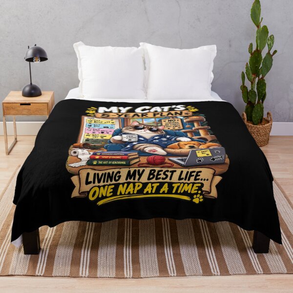 Item preview, My Cat's 5 Year Plan Funny Cat designed and sold by Dmo3HarkoArt.