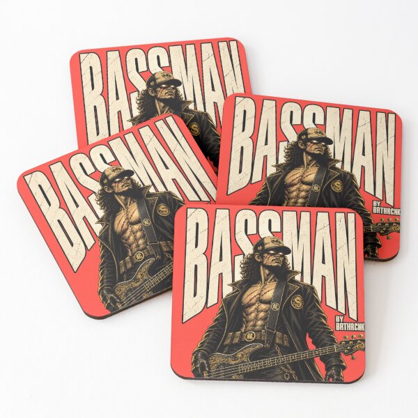 Item preview, Bassman Dragon Bass Warrior - Heavy Metal Bass Player Art by BRTHRCNK designed and sold by BRTHRCNK01.