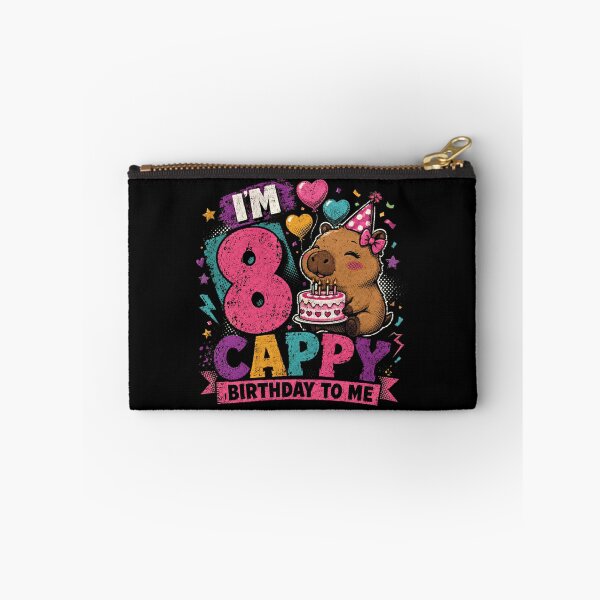 Item preview, I'm 8 Cappy Birthday To Me Capybara Eighth Birthday Kids designed and sold by JonesFlora2025.