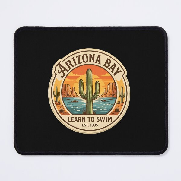 Item preview, Arizona Bay Learn To Swim Retro Desert Sunset designed and sold by Jennifehipe.