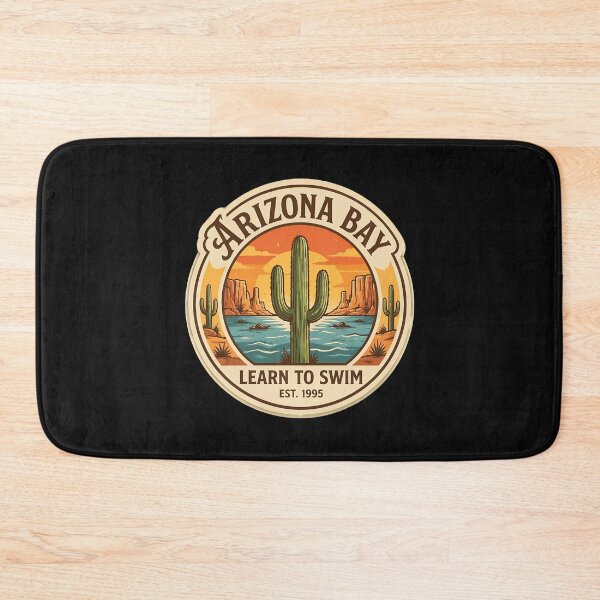 Item preview, Arizona Bay Learn To Swim Retro Desert Sunset designed and sold by Jennifehipe.