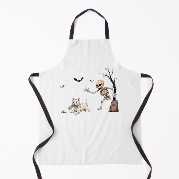 Item preview, Westie Halloween Skeleton Spooky West Highland Terrier designed and sold by RealestInternet.