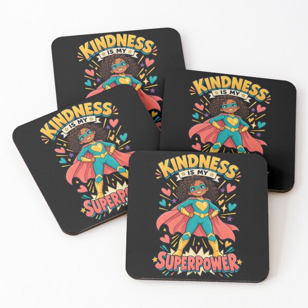 Item preview, Kindness is my superpower girl designed and sold by Side Quest Co..