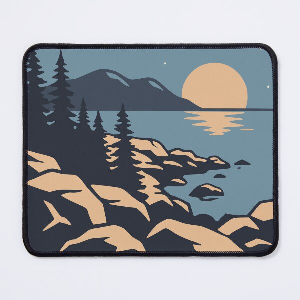 Item preview, Acadia Maine Coastal Night Landscape designed and sold by Travelpeak.