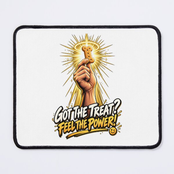 Item preview, Funny Dog Treat Power – Dog Owner Humor designed and sold by VisualWeight.