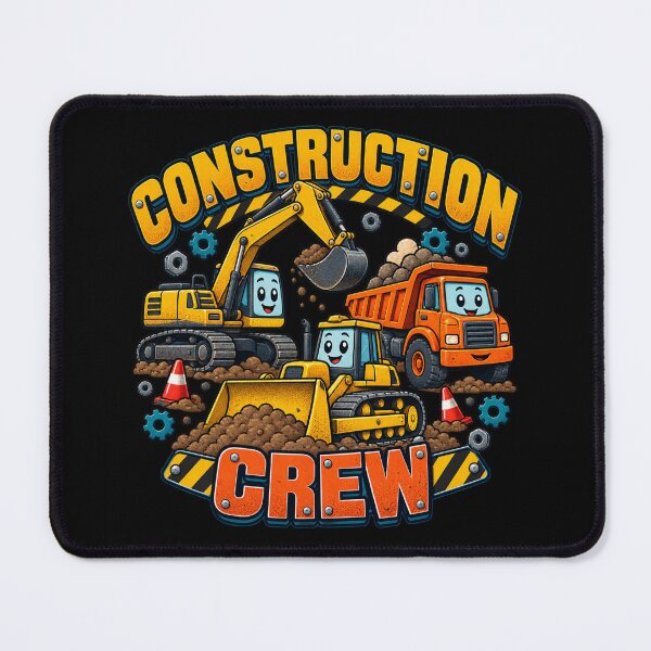 Item preview, Construction Crew at Work designed and sold by Side Quest Co..