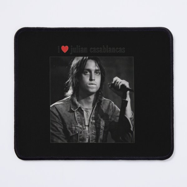 Item preview, I Love Julian Casablancas Retro Portrait designed and sold by Jennifehipe.