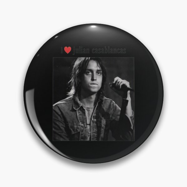 Item preview, I Love Julian Casablancas Retro Portrait designed and sold by Jennifehipe.