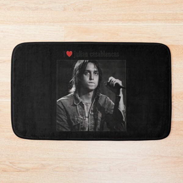 Item preview, I Love Julian Casablancas Retro Portrait designed and sold by Jennifehipe.