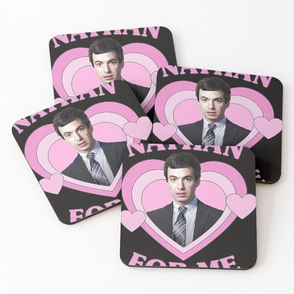Item preview,  Nathan Fielder For Me Pink Heart designed and sold by RickMiller6.