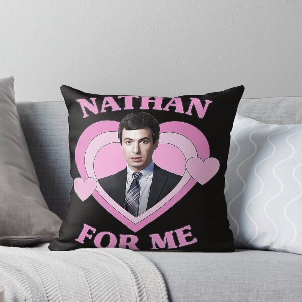 Item preview,  Nathan Fielder For Me Pink Heart designed and sold by RickMiller6.