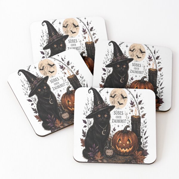 Item preview, Cat with Pumpkin (German Version) designed and sold by LosthopeCreations.
