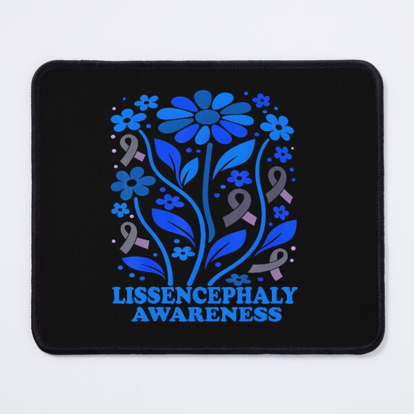 Item preview, Lissencephaly Awareness Floral Ribbon Rare Disease Family designed and sold by RealestInternet.