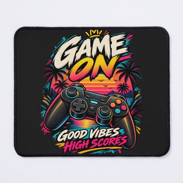 Item preview, Retro Gaming Good Vibes High Scores designed and sold by Trend_Nest.