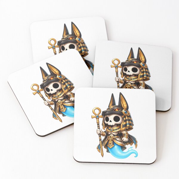 Item preview, Anubis | Egyptian Jackal God Art | Bonnie God of Egypt Collection designed and sold by Zaru Art Studio.