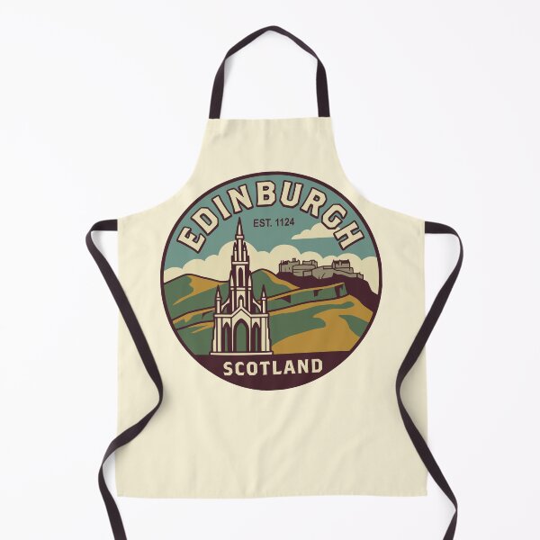 Item preview, Edinburgh Scotland Retro Badge designed and sold by Travelpeak.