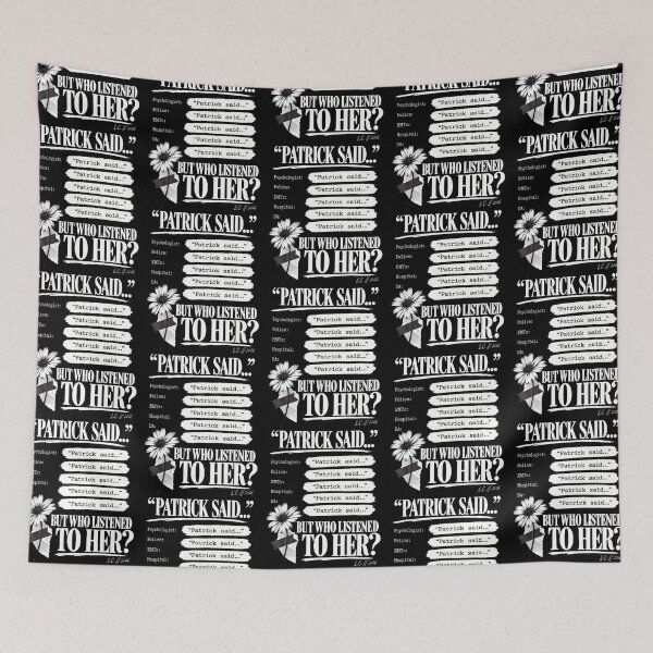 Item preview, Patrick Said So It Must Be True Lindsay Who Listened To Her designed and sold by RealestInternet.
