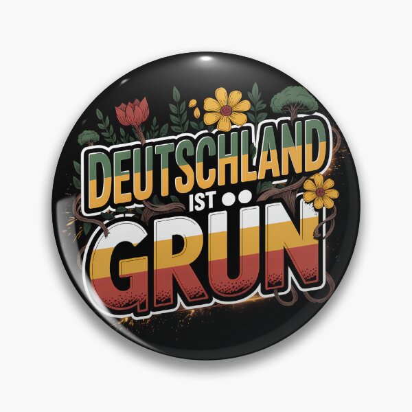 Artikelvorschau, Deutschland ist grün – Naturliebe Design mit Blumen und Bäumen entworfen und verkauft von LoFizzy.