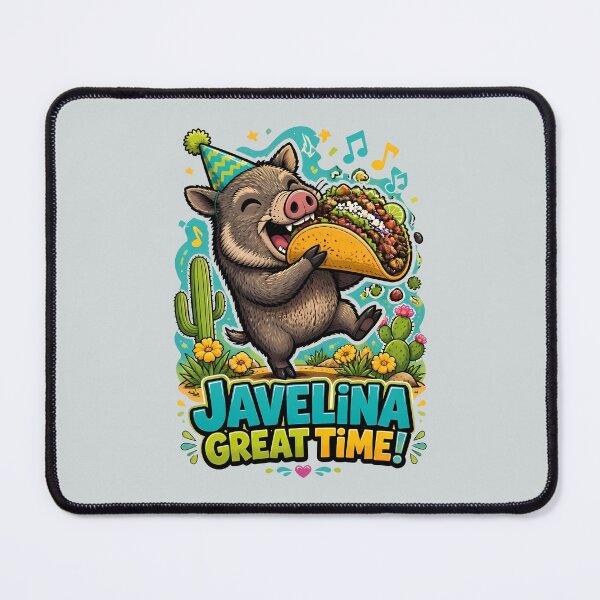 Item preview, Funny Party Peccary Taco Fiesta Cute Animals designed and sold by Art-Arcade6.