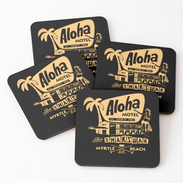Item preview, Aloha Motel And Snakshak Myrtle Beach Vintage  designed and sold by helmoDsg.