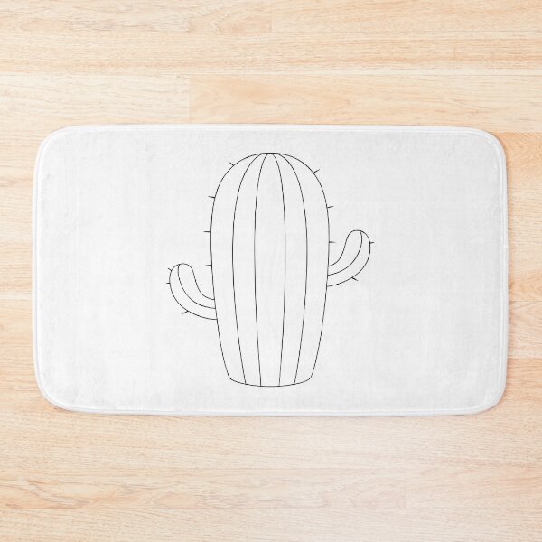 Item preview, Cactus Detailed 2 Line Art Gift designed and sold by OneLine Studio.