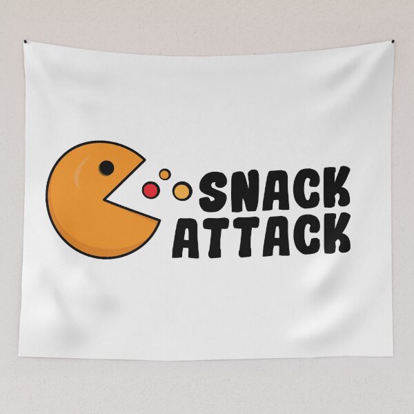 Item preview, Snack Attack | Funny Hungry Character designed and sold by Creatory.studio.