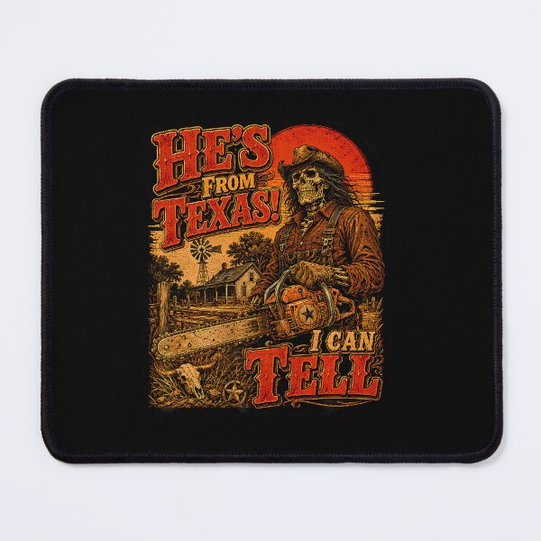 Item preview, Hes From Texas I Can Tell Retro Texas Western Skeleton designed and sold by RealestInternet.