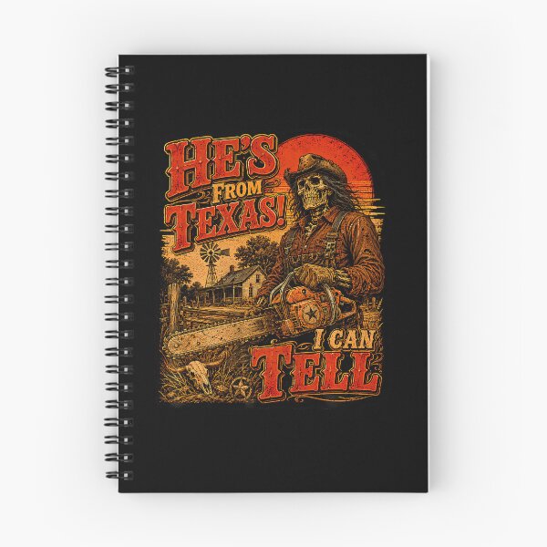 Item preview, Hes From Texas I Can Tell Retro Texas Western Skeleton designed and sold by RealestInternet.
