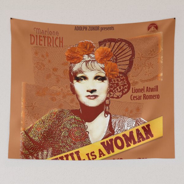Item preview, The Devil is a Woman (Collage) designed and sold by PrivateVices.