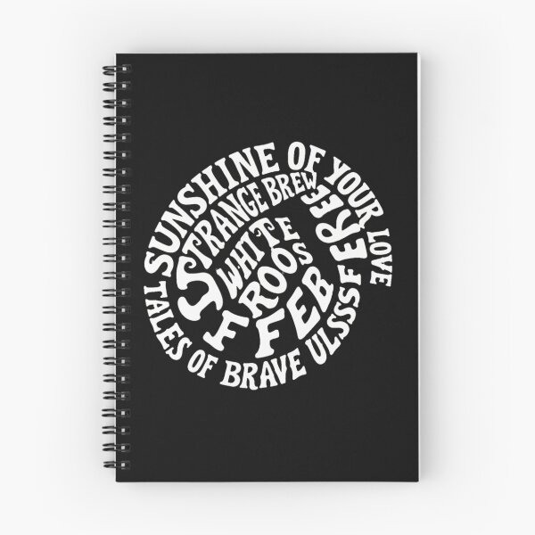 Item preview, Spiral  Art with Rock Lyrics designed and sold by Jennifehipe.