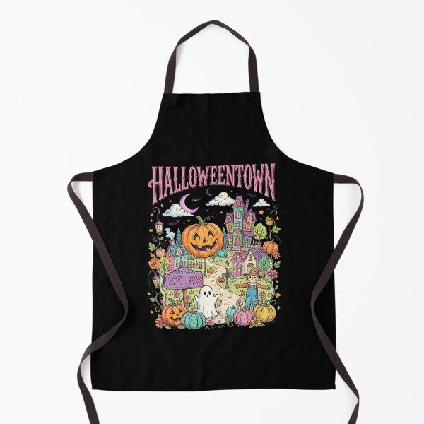Item preview, Halloweentown Vintage Spooky Village designed and sold by dudelinart.