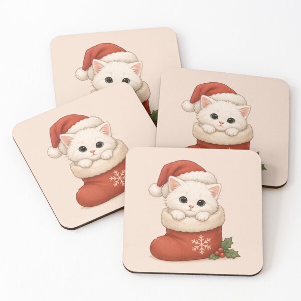 Item preview, Santa's Little Kitten Helper designed and sold by MellowMunchkins.