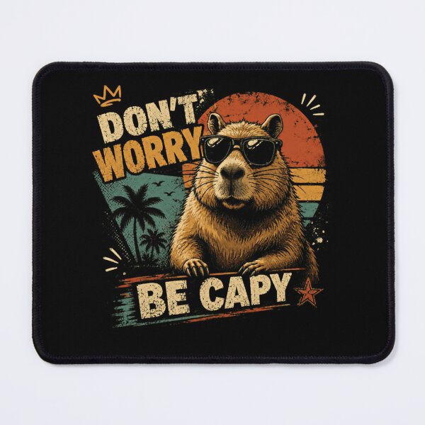 Item preview, Don't Worry Be Capy Capybara Animal Lover designed and sold by JonesFlora2025.