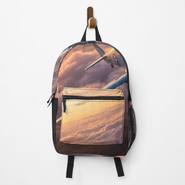 Item preview, Spitfire Prototype Sunset Clouds Illustration designed and sold by Airpower Art.