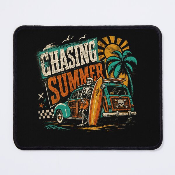 Item preview, Chasing Summer Beach Vacation Surfer Road Trip Lover designed and sold by RetroMini2026.