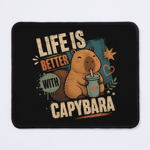 Item preview, Life Is Better With Capybara Animal Lover Pet Owner designed and sold by JonesFlora2025.